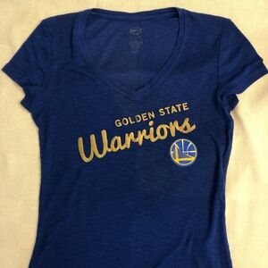 Golden State Warriors Womens V Neck knit shirt